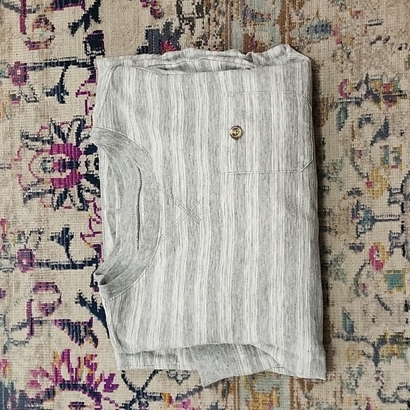 2x Wonder Kids Boys Grey Long Sleeve Henley Shirts Tee Shirts , sz 5T - Picture 3 of 12